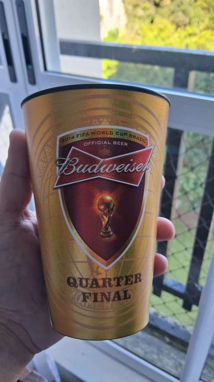Copo Copa Do Mundo 2014 - Budweiser 