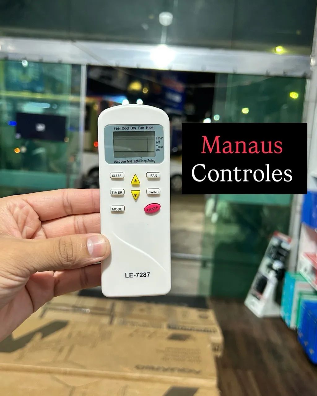 Controle de Ar condicionado Split Novexium 