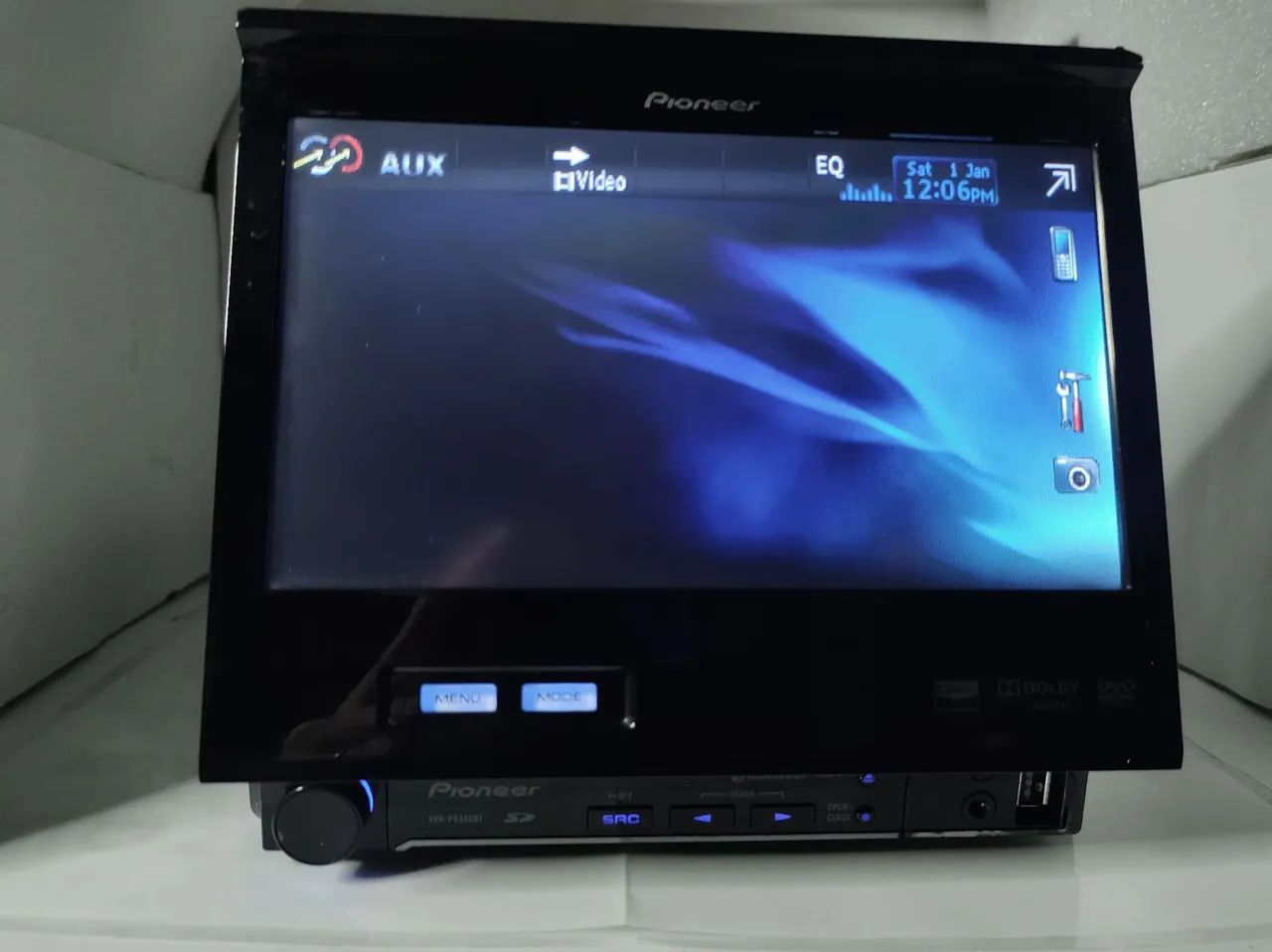 DVD Pioneer retrátil AVH-P6350BT ( BT para música) - Foto 4