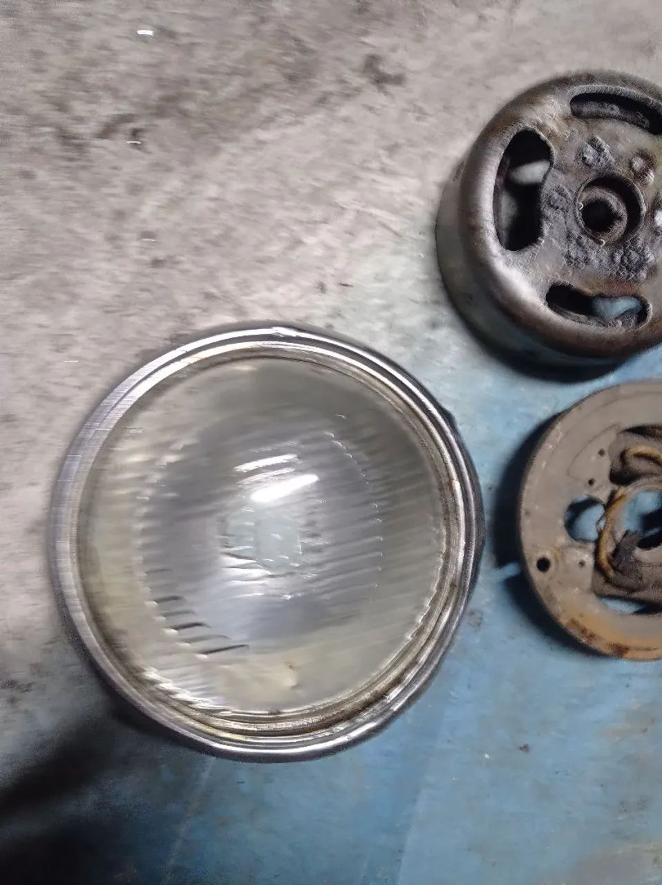 RX 125 farol e Magneto 