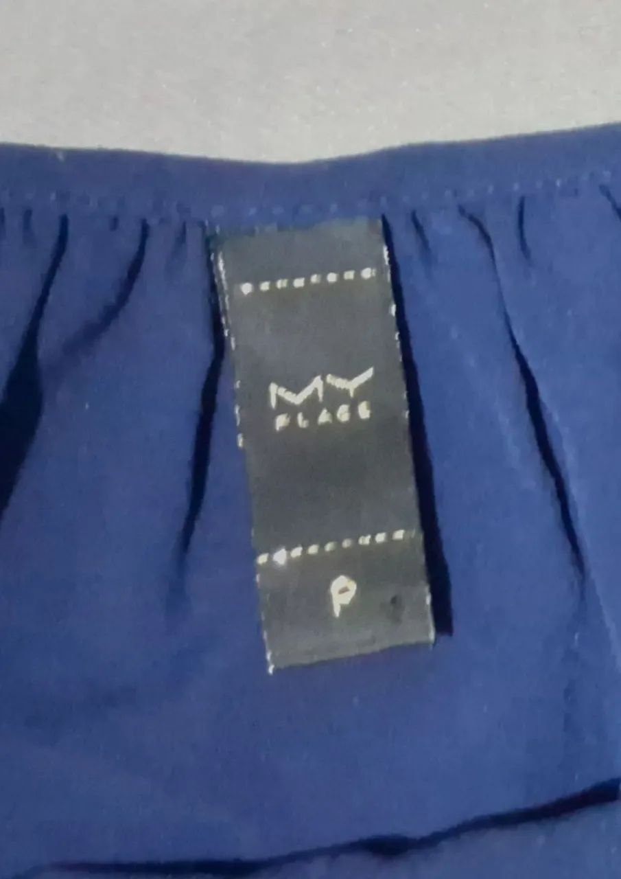 blusa de alcinha my place azul marinho - Foto 4