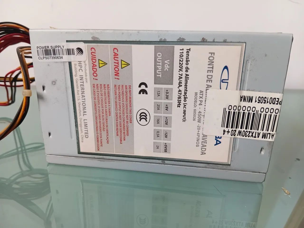 Fonte ATX Cpu 230W Perfeito funcionamento  - Foto 2