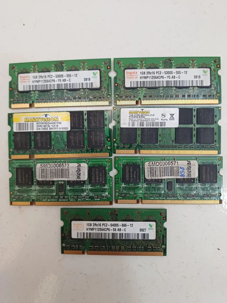 Kit memórias DDR2 NOTEBOOK  - Foto 5