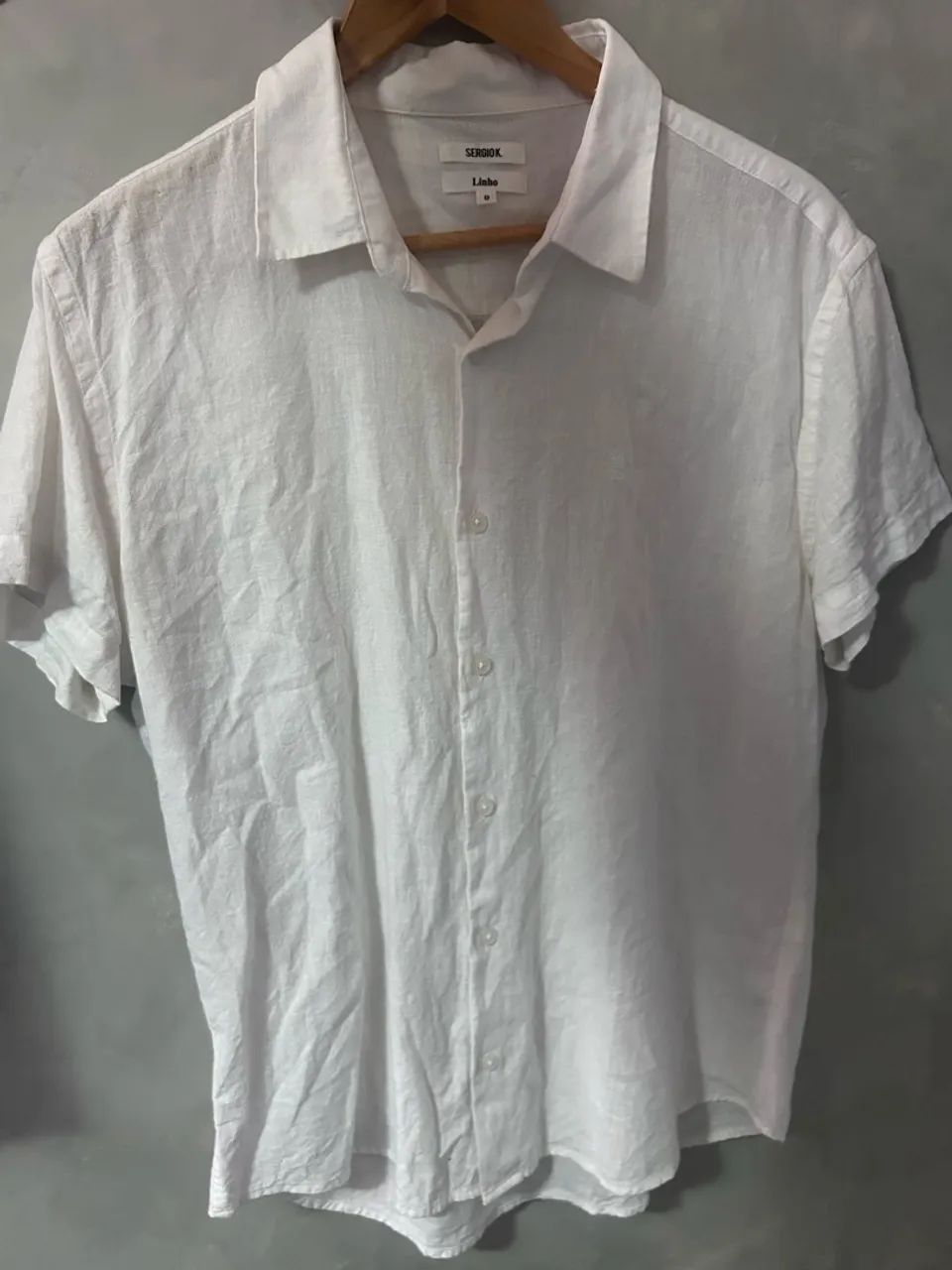 Camisa de linho Sergiok  