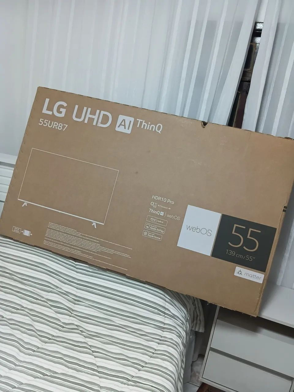 Smart TV LG UHD 4K 55' - Foto 3