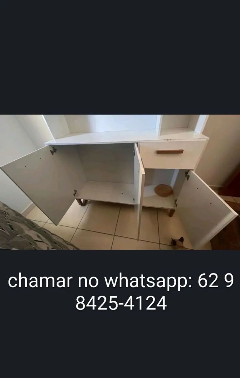 VENDO ARMÁRIO MDF BRANCO  - Foto 2