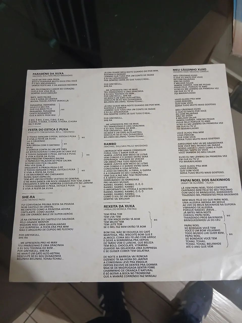 LP Vinil Karaokê Da Xuxa (1987) Com Encarte Original - Bom Estado - Foto 3