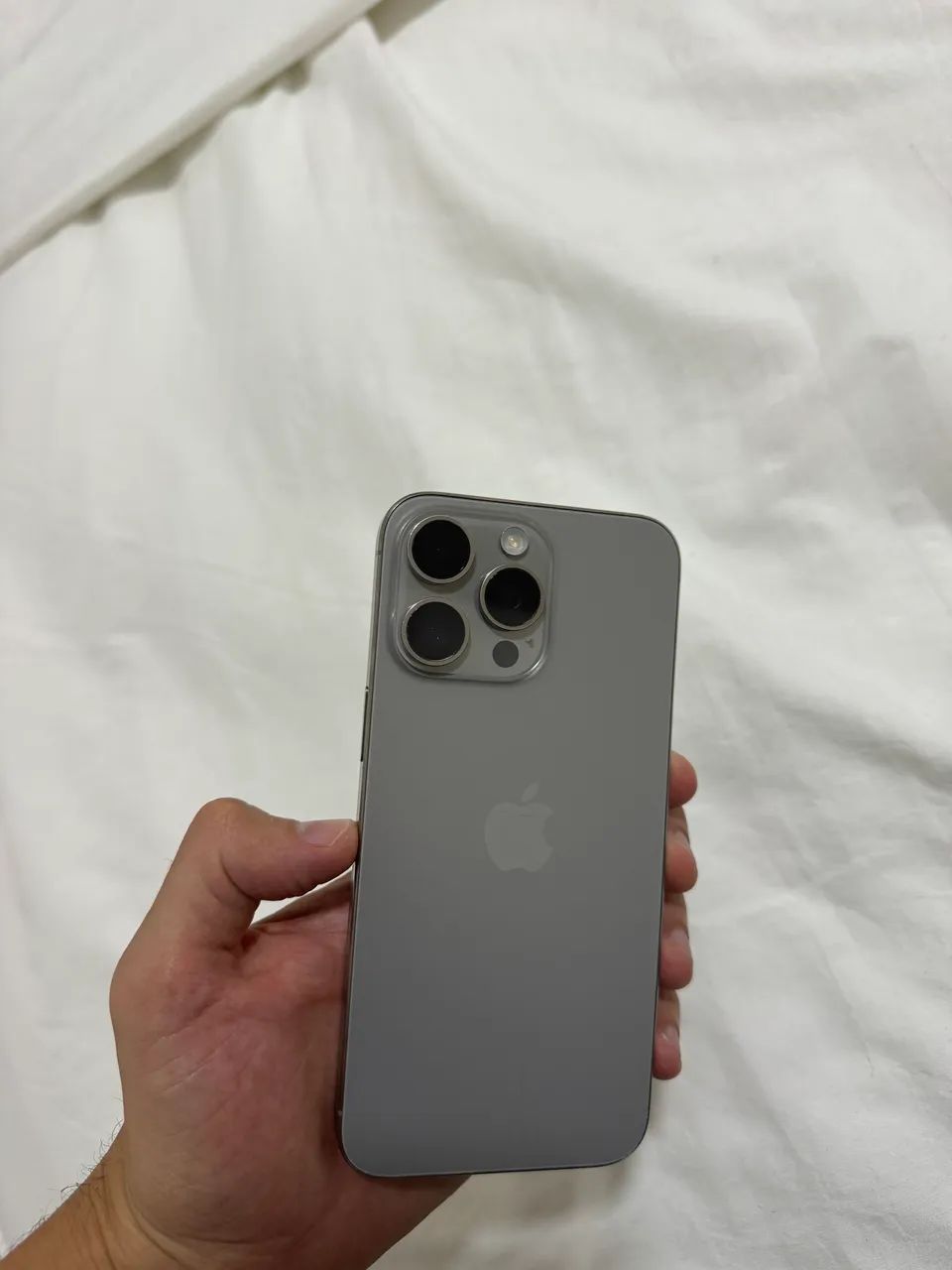 IPHONE 15 PRO MAX 512GB NATURAL ÚNICO DONO 
