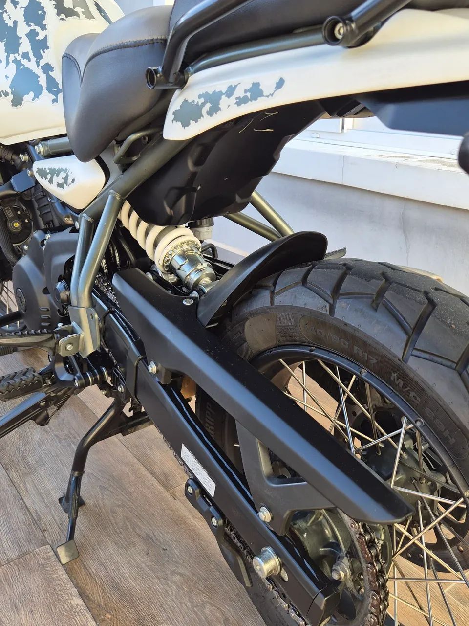 Himalayan 450 kamet white  - Foto 4