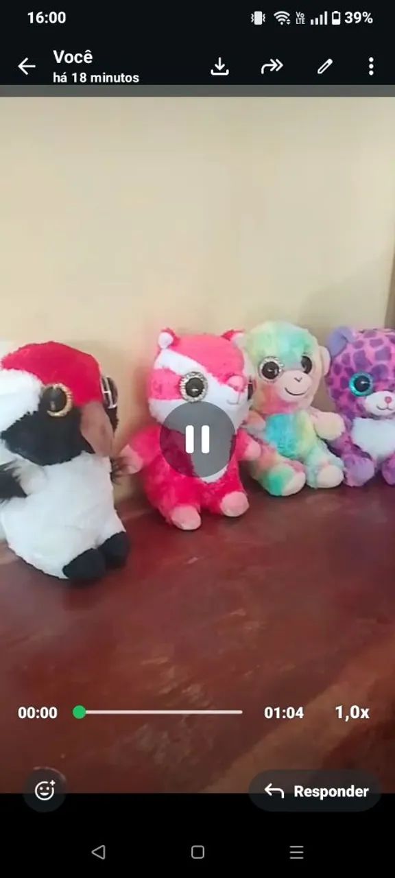Vendo ursinhos de pelúcias novos  - Foto 6