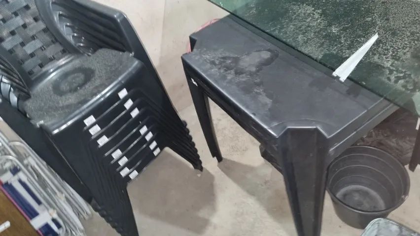 mesa e cadeira com encosto - Foto 2