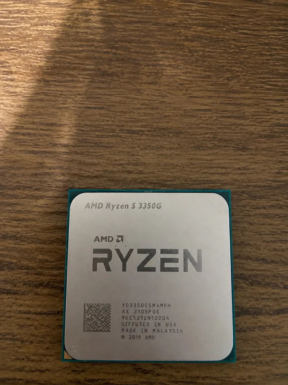 AMD ryzen 5 3350G