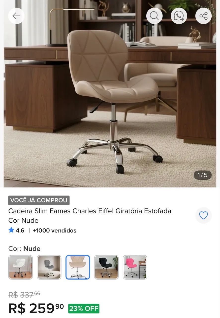 Cadeira escritório 