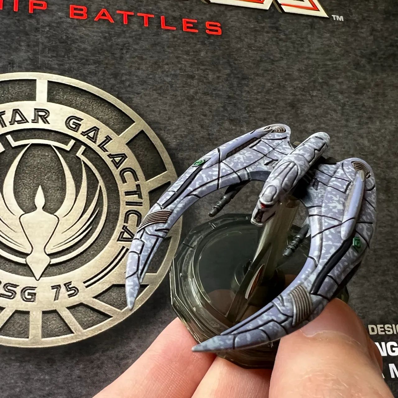 Board Game Battlestar Galactica: Starship Battles - Foto 5
