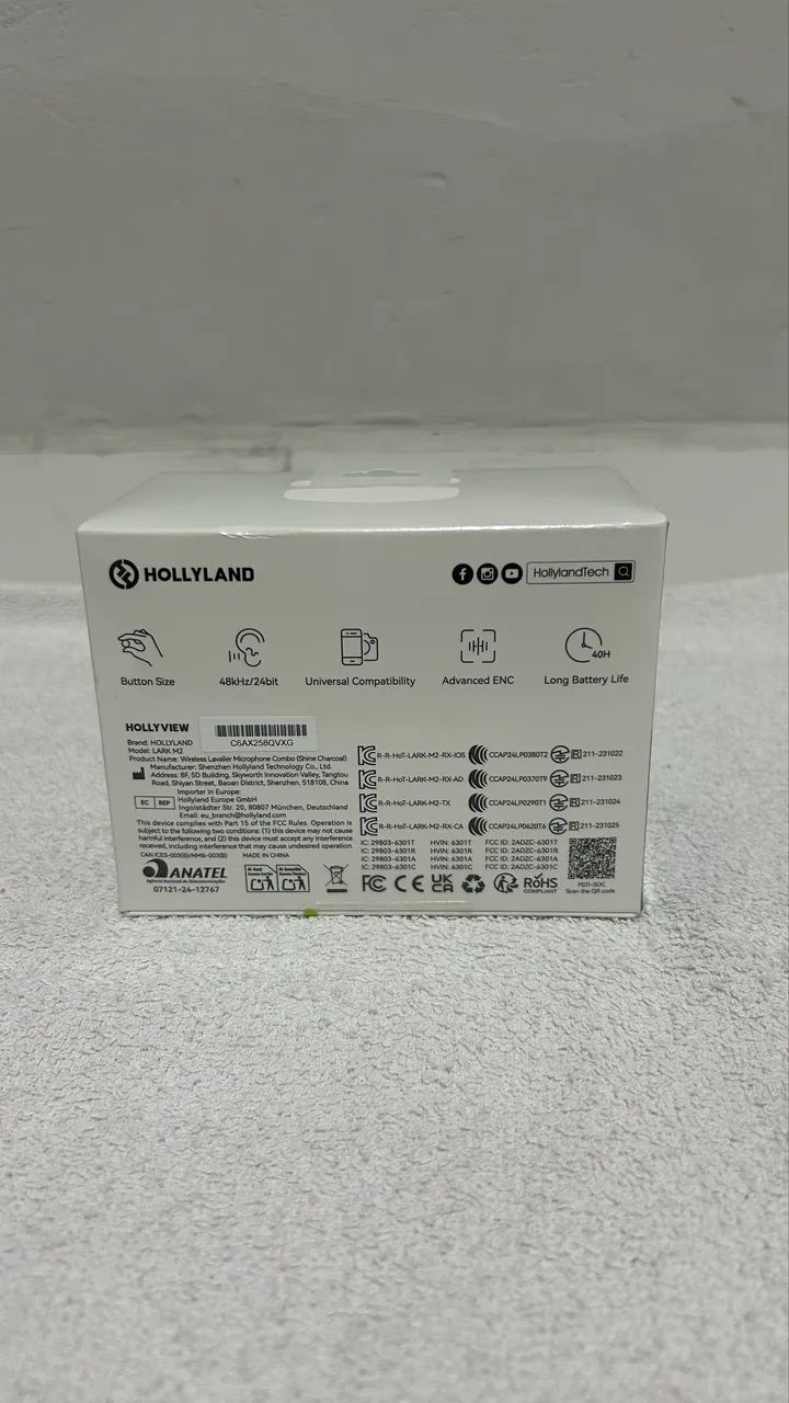 microfone hollyland lark m2 wireless - Foto 2