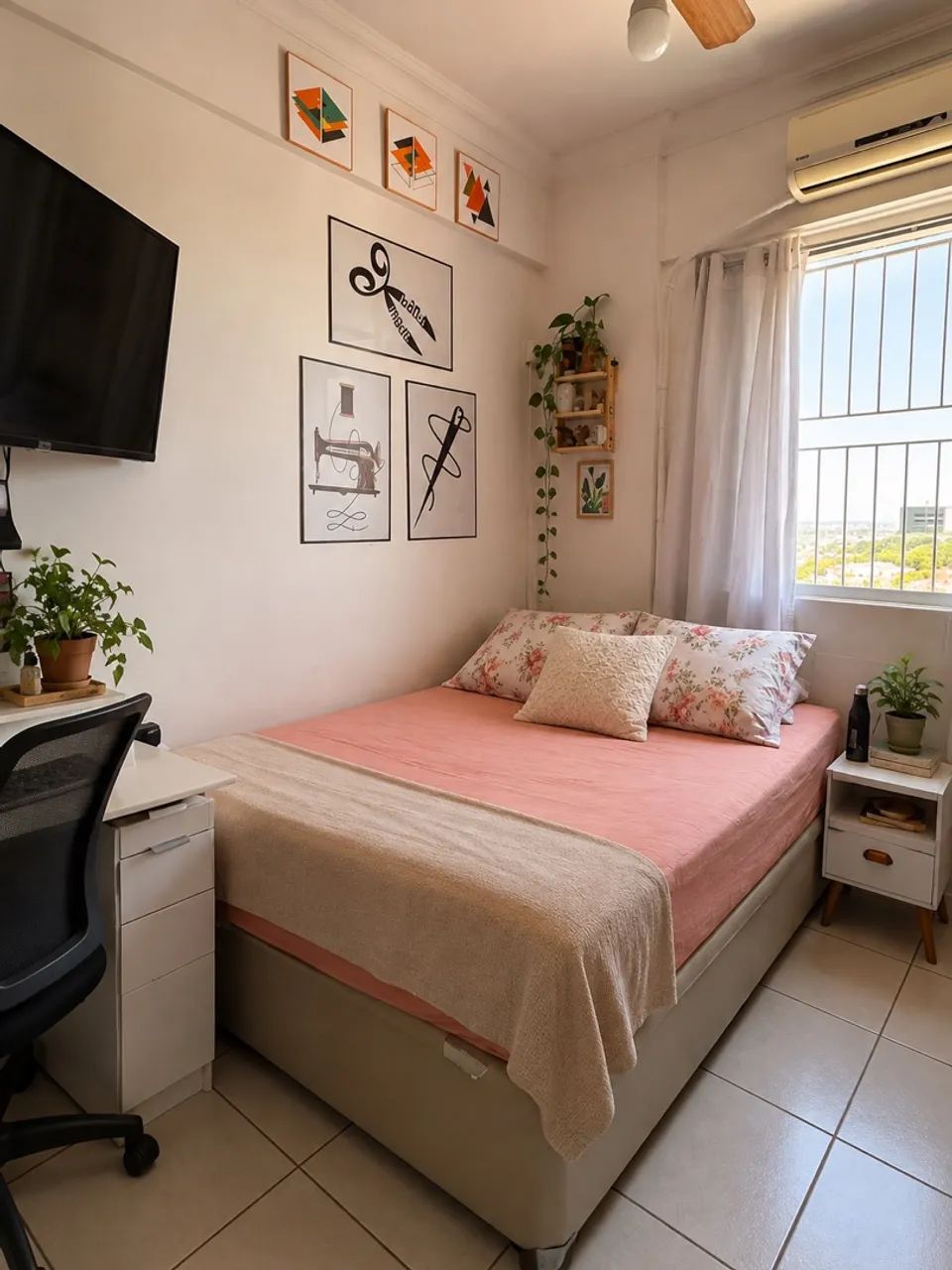 Apartamento mobiliado com 3 quartos e 2 vagas - Ilhas do Sul II - Foto 5