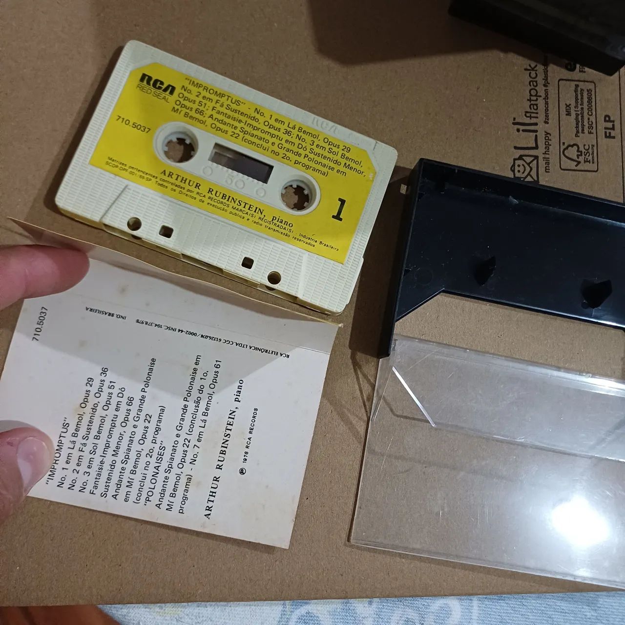 Fita k7 cassete original Chopin - Foto 2
