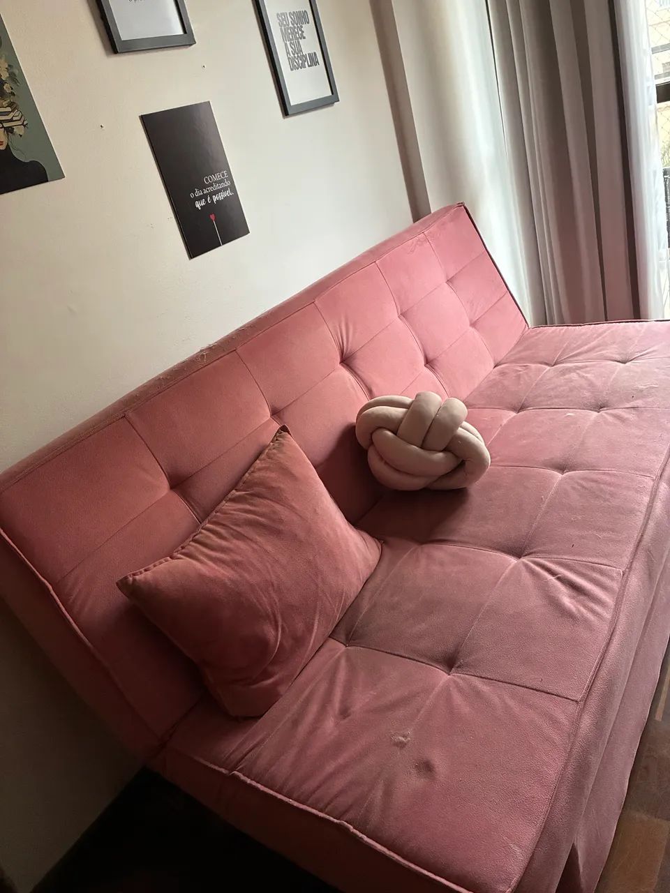 Sofá cama Rosa - Foto 2