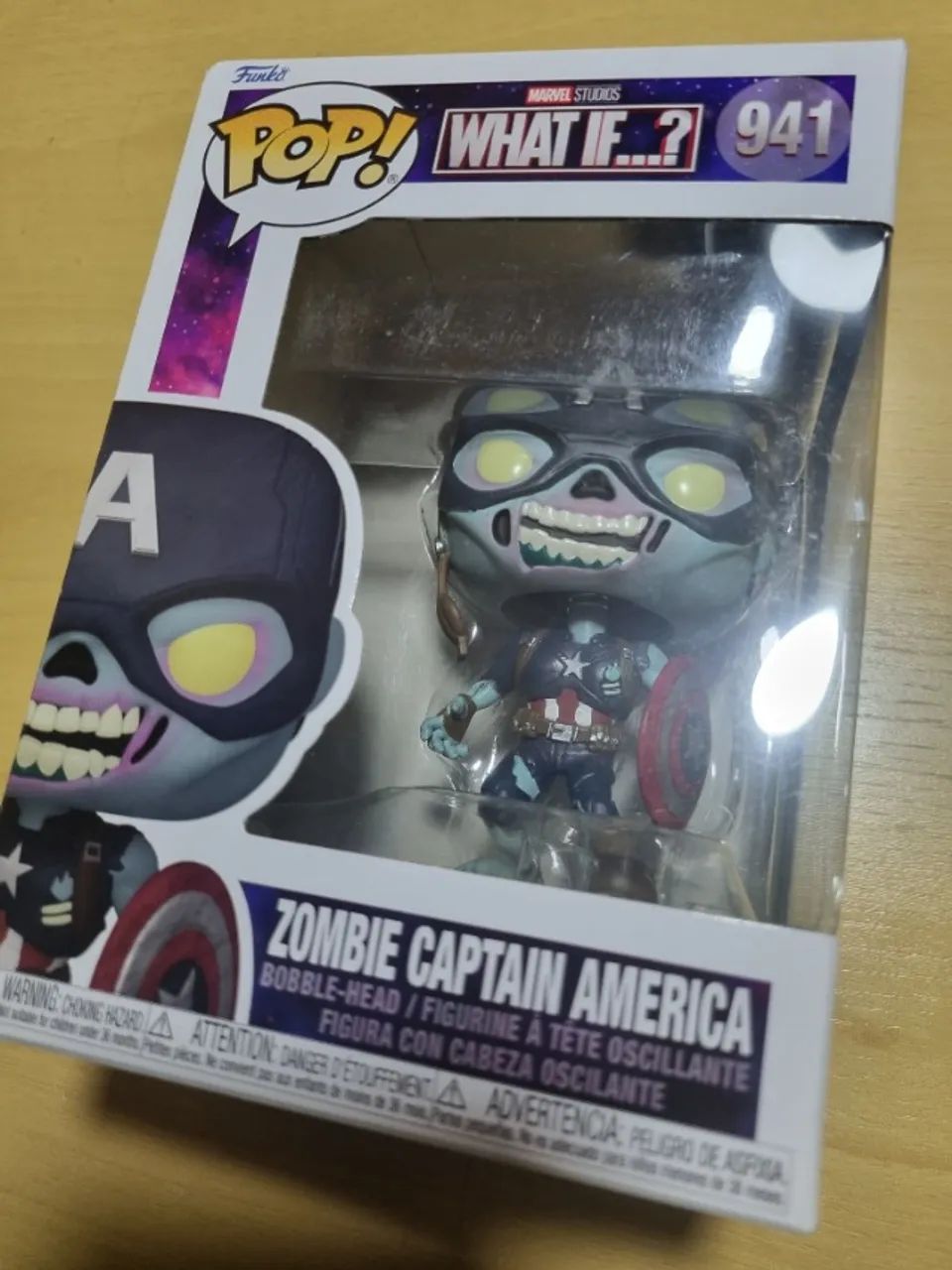 Funko Pop Zombie Capitão America - Marvel #941 - Foto 2