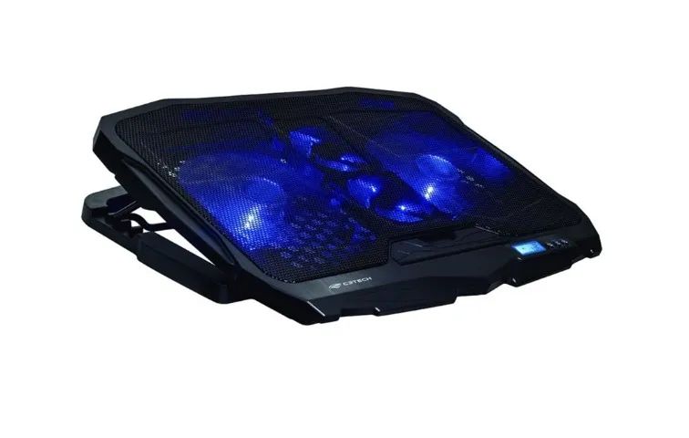 Base para notebook Gamer NBC-100BK 17,3" Refrigerada, 4 Ventiladores C3Tech