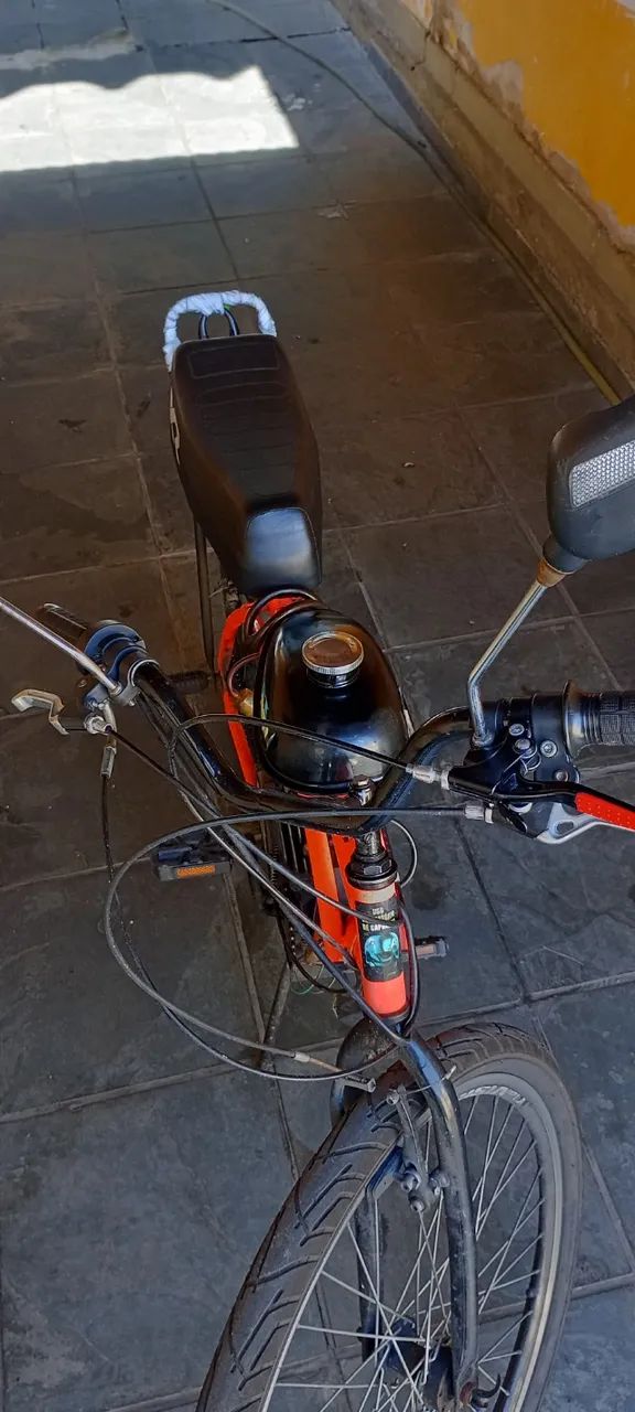 Bicicleta motorizada 80cc - Foto 3