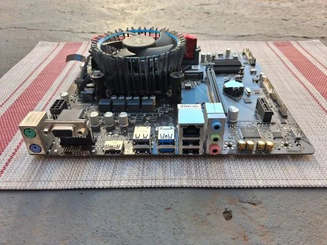 i3 12100F + 16Gb de RAM + GPU 2Gb + Placa mãe - Foto 3