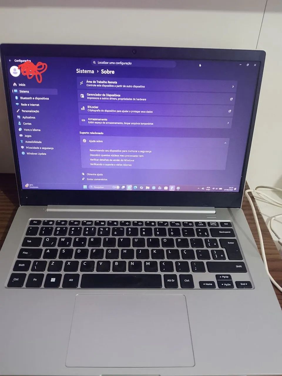Notebook Samsung Galaxy book Go<br>Notebook Samsung Galaxy Go - Foto 2