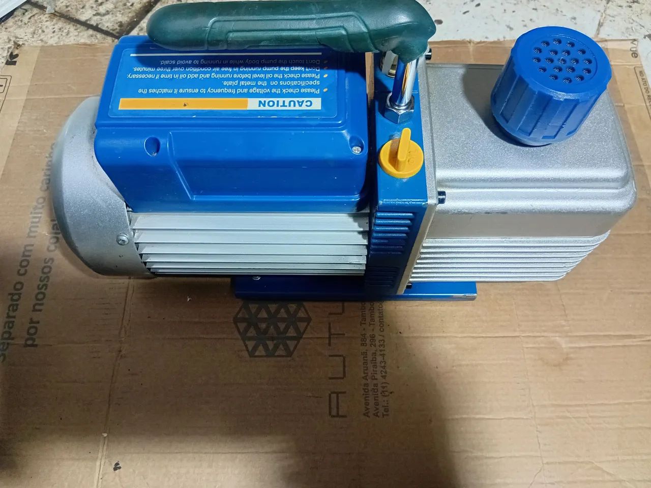 Bomba de Vácuo EOS 12Cfm