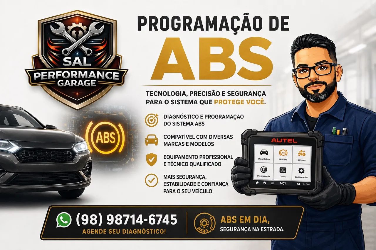 Programação de ABS Automotivo - Diagnóstico e Codificação