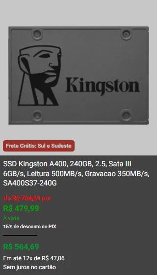 SSD Kingston - Foto 2