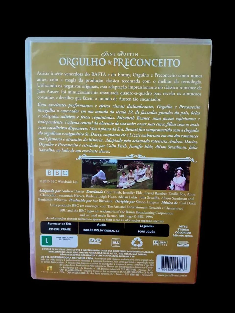 Minissérie Orgulho e Preconceito BBC - Foto 4