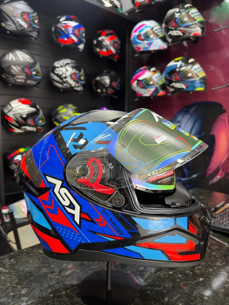 Capacete ASX 