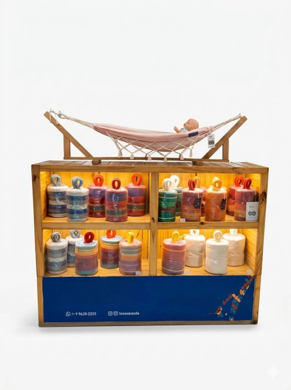 Balcão COMERCIAL COMPLETO ( VITRINE, EXPOSITOR E ESTOQUE) - Foto 5