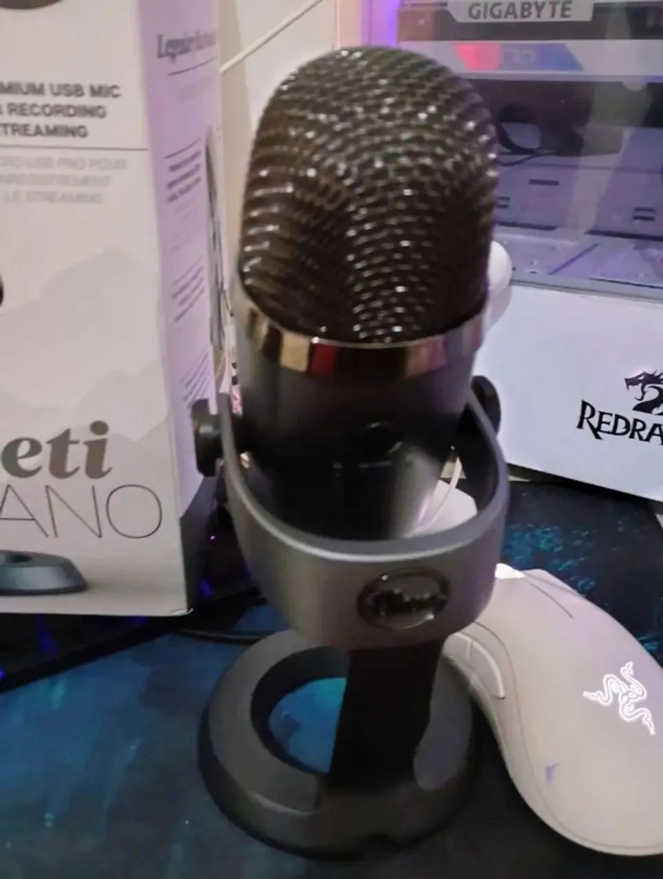Logitech Blue Yeti Nano - Novo/Excelente - Foto 3