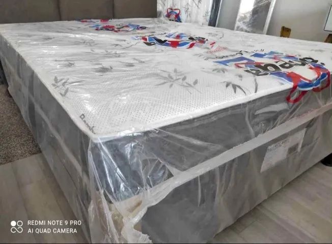 Cama box acoplada 10cm de espuma - Foto 4