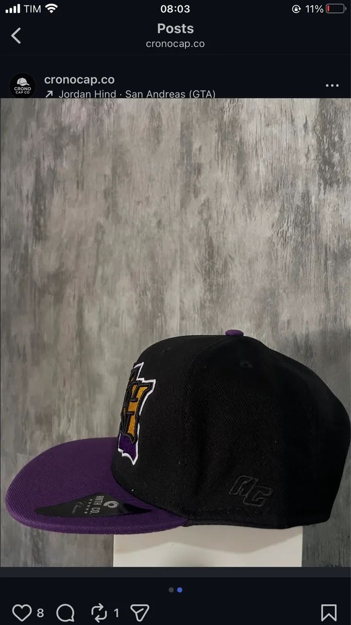 Boné premium Anth Co *NOVO* - Foto 2