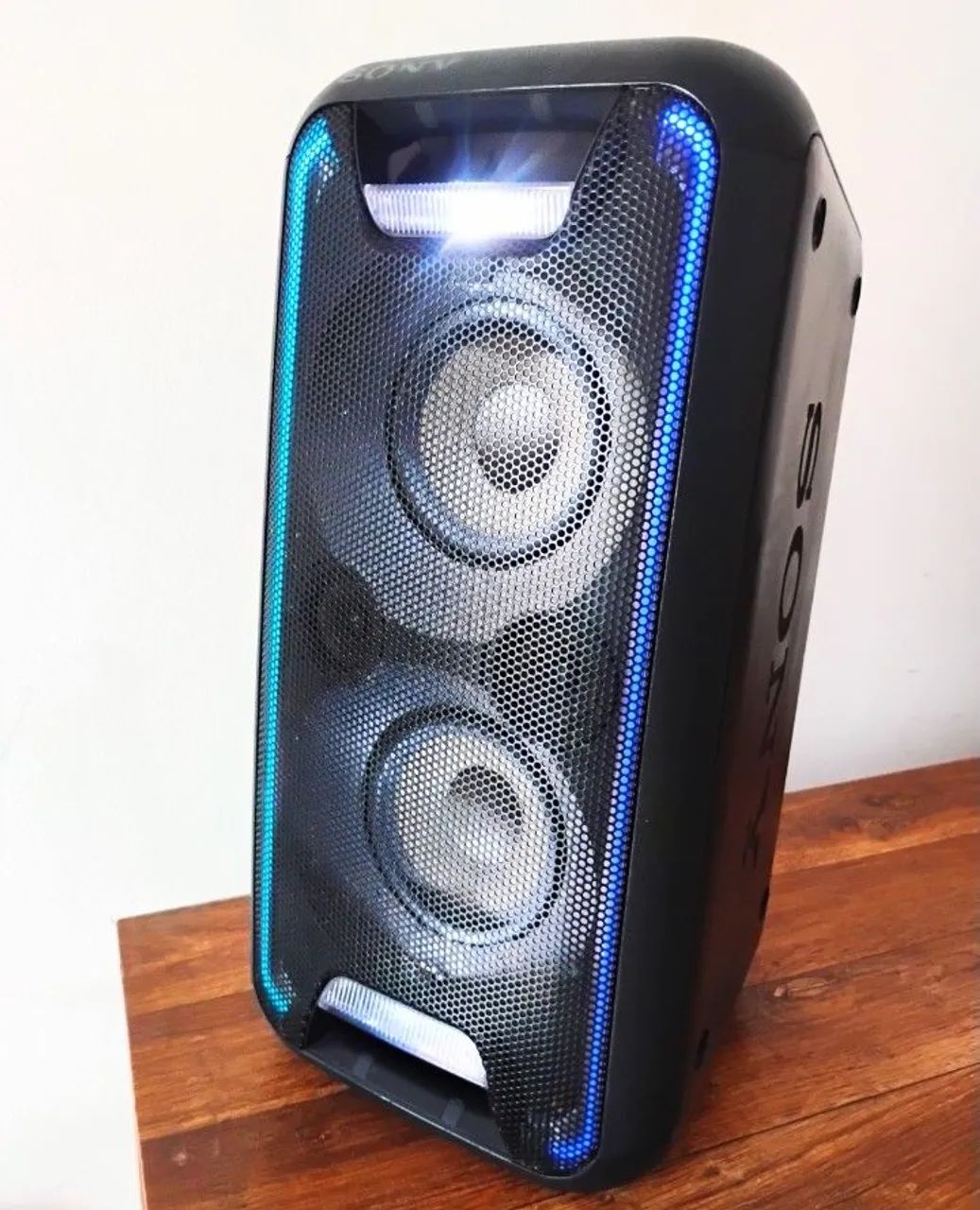 Caixa de som Sony Bluetooth Leds excelente estado 200w  - Foto 2