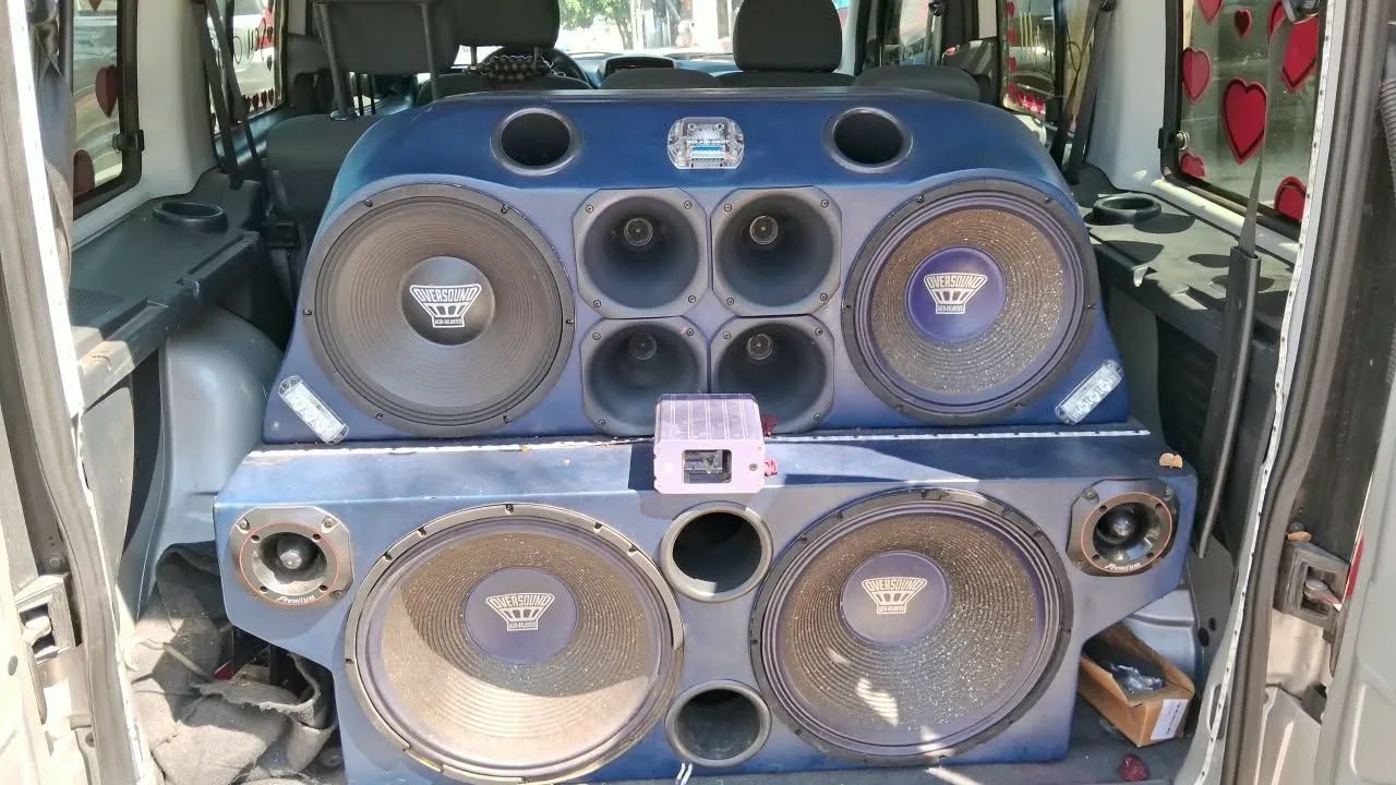 Som de carro completo semi novo - Foto 2