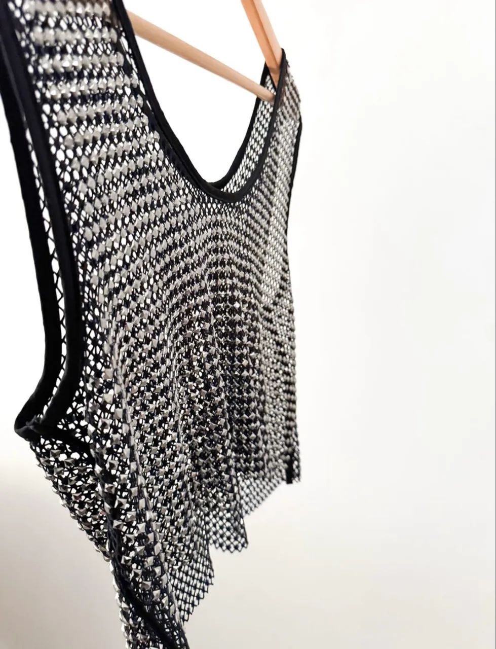 Regata Cropped com Strass - Foto 2