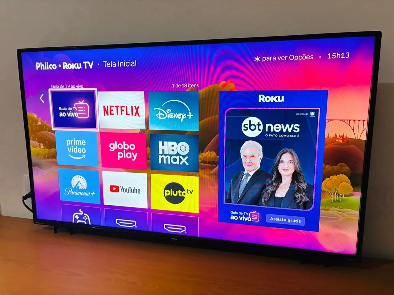 Smart tv Philco Roku 40 polegadas impecável  - Foto 2