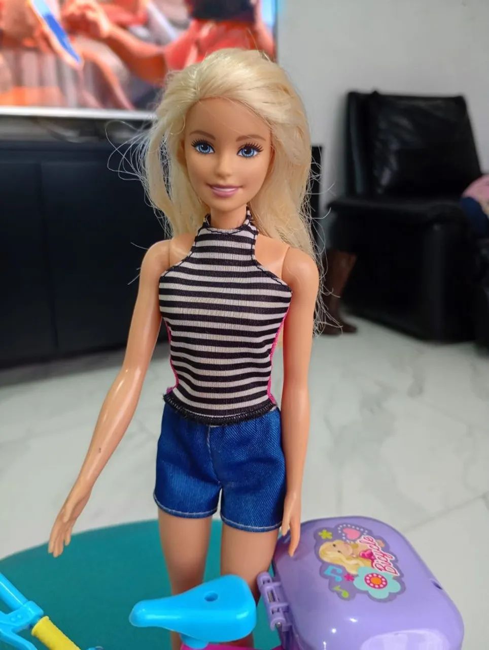 Barbie com bike  - Foto 4