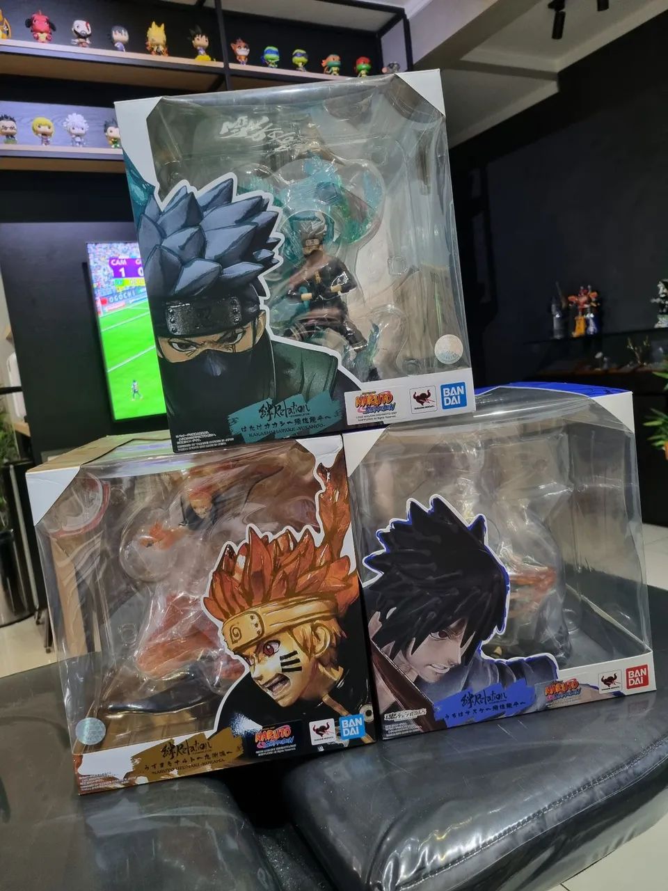 Naruto Sasuke Kakashi Figuarts Zero Kizuna Relation - Foto 2
