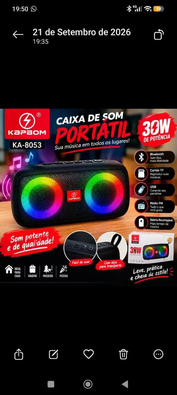 Caixas de Som - Foto 4