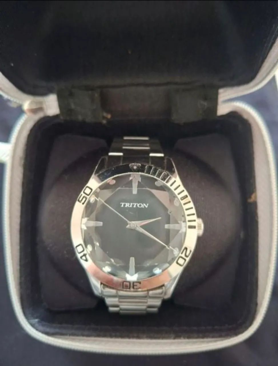 Relógio triton feminino diamond - Foto 5
