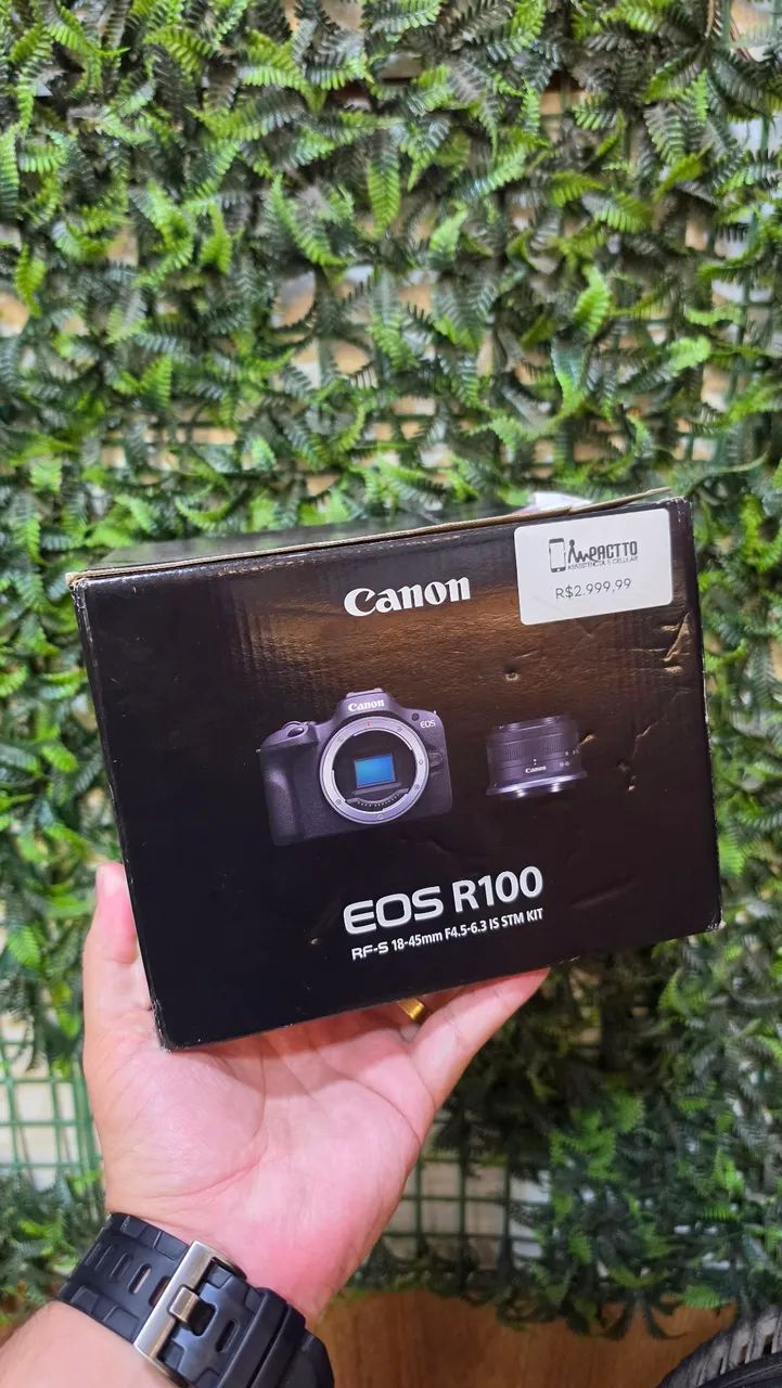Camera Profissional Canon EOS R100 - Foto 4