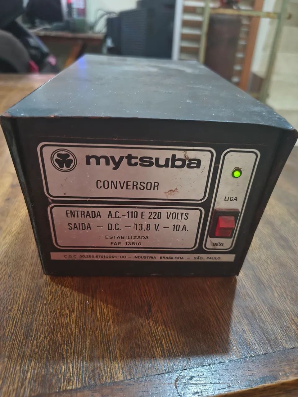 Conversor 110 e 220 para 13 volts
