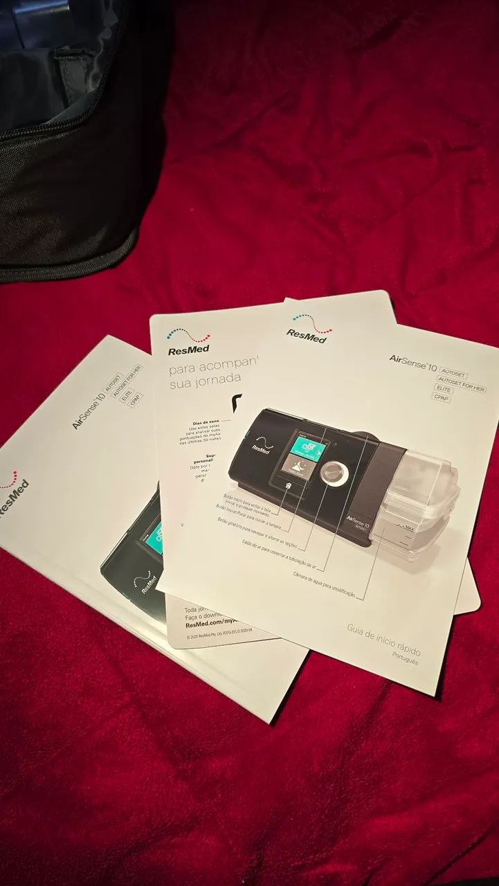 CPAP Automático ResMed AirSense 10 - Pouco uso / Excelente estado - Foto 3