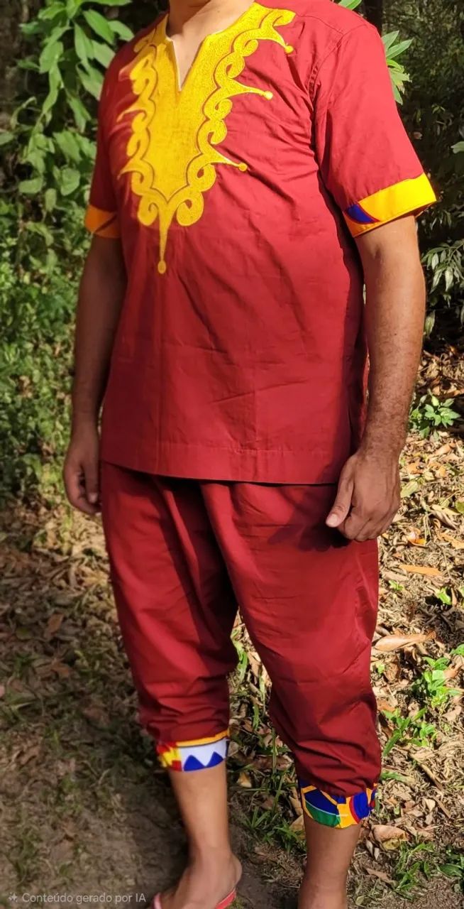 Roupa africana personalizada - Foto 3