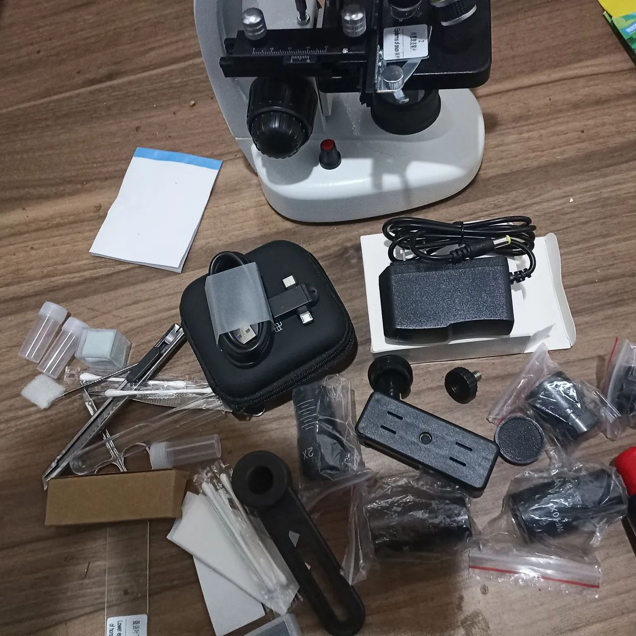 microscópio 40 por 500 - Foto 4
