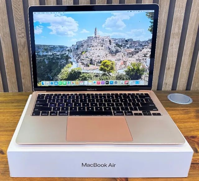 Apple MacBook Air 2020 A2179 Mem 16gb Ssd 256 Gold Impecável